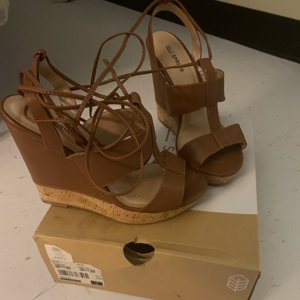 Woman wedge shoes